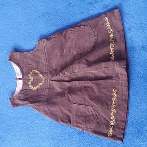 Please Mum, Baby Dress (Brown)